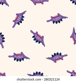 dinosaur cartoon , cartoon seamless pattern background