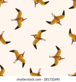 dinosaur , cartoon seamless pattern background