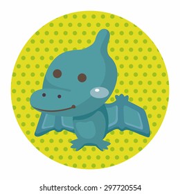 dinosaur cartoon theme elements