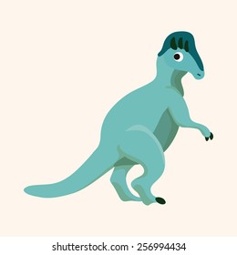 dinosaur cartoon theme elements vector,eps