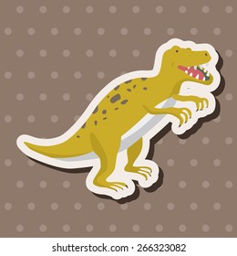 dinosaur cartoon theme elements vector,eps