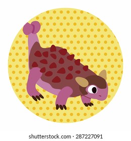 dinosaur cartoon theme elements vector,eps