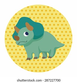dinosaur cartoon theme elements vector,eps