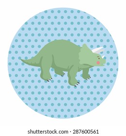 dinosaur cartoon theme elements vector,eps