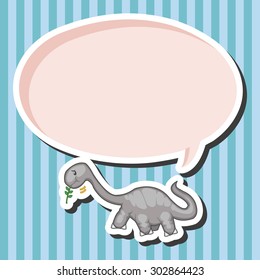 dinosaur cartoon theme elements vector,eps