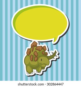 dinosaur cartoon theme elements vector,eps