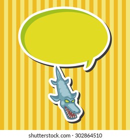dinosaur cartoon theme elements vector,eps