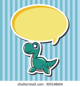 dinosaur cartoon theme elements vector,eps
