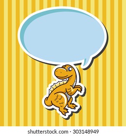 dinosaur cartoon theme elements vector,eps