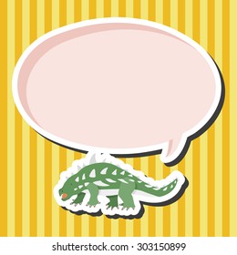 dinosaur cartoon theme elements vector,eps
