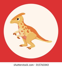 dinosaur cartoon theme elements vector,eps