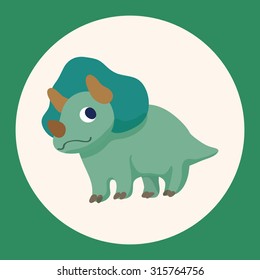dinosaur cartoon theme elements vector,eps
