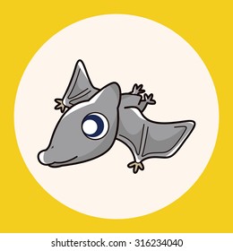 dinosaur cartoon theme elements vector,eps