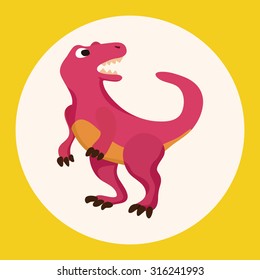 dinosaur cartoon theme elements vector,eps