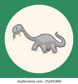 dinosaur cartoon theme elements vector,eps