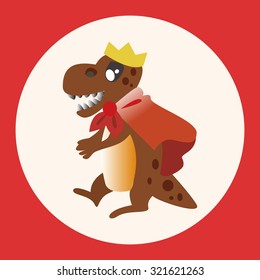dinosaur cartoon theme elements vector,eps