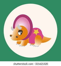 dinosaur cartoon theme elements vector,eps