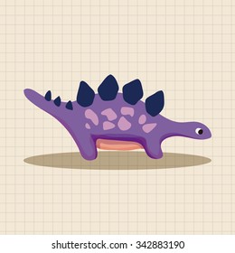 dinosaur cartoon theme elements vector,eps