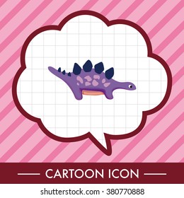 dinosaur cartoon theme elements vector,eps