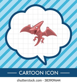 dinosaur cartoon theme elements vector,eps