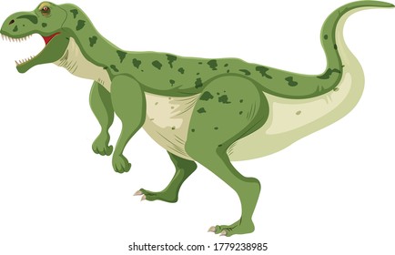 Dinosaur cartoon vector art and illustration