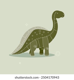 dinosaur cartoon  vector design background