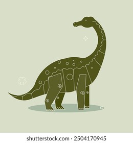 dinosaur cartoon  vector design background