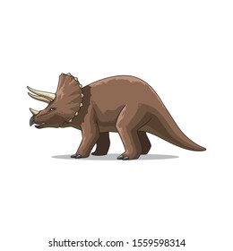 Dinosaur Character Design - Triceratops