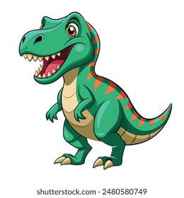 The dinosaur color drawing illustrator file
