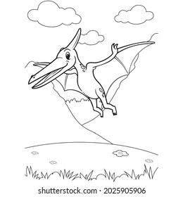 Dinosaur Coloring Book Pages for Kids