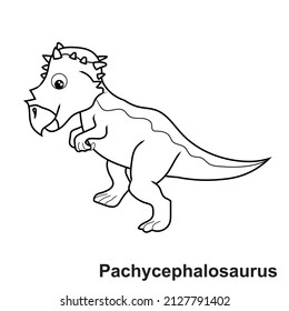 Dinosaur coloring page for kid.