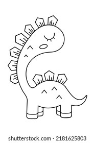 Dinosaur Coloring Pages Character Preschool Education 