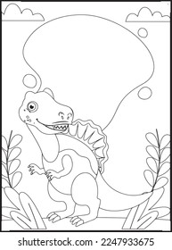 Dinosaur Coloring Pages for kids