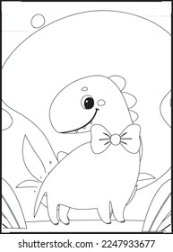 Dinosaur Coloring Pages for kids