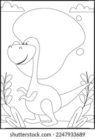 Dinosaur Coloring Pages for kids