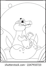 Dinosaur Coloring Pages for kids