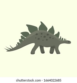 der Dinosaurier ist eine süße Kindergrafik