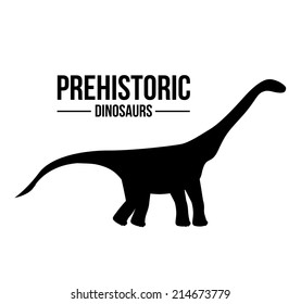 Dinosaur design over white background,vector illustration