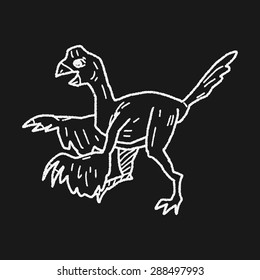 dinosaur doodle