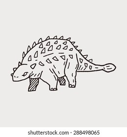 dinosaur doodle