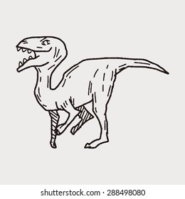dinosaur doodle