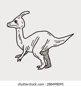 dinosaur doodle