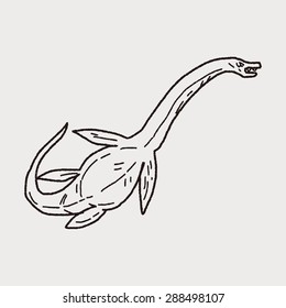dinosaur doodle