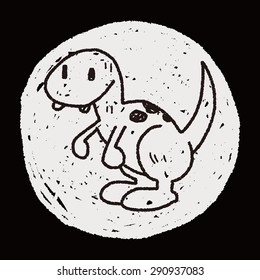 dinosaur doodle