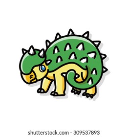 dinosaur doodle