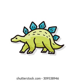 dinosaur doodle