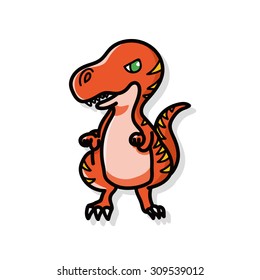 dinosaur doodle