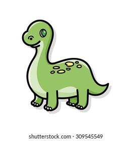 dinosaur doodle