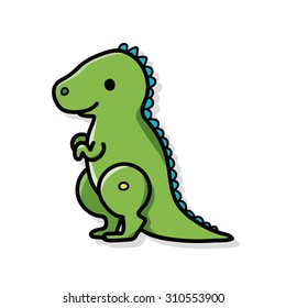dinosaur doodle