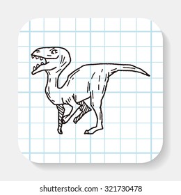 dinosaur doodle